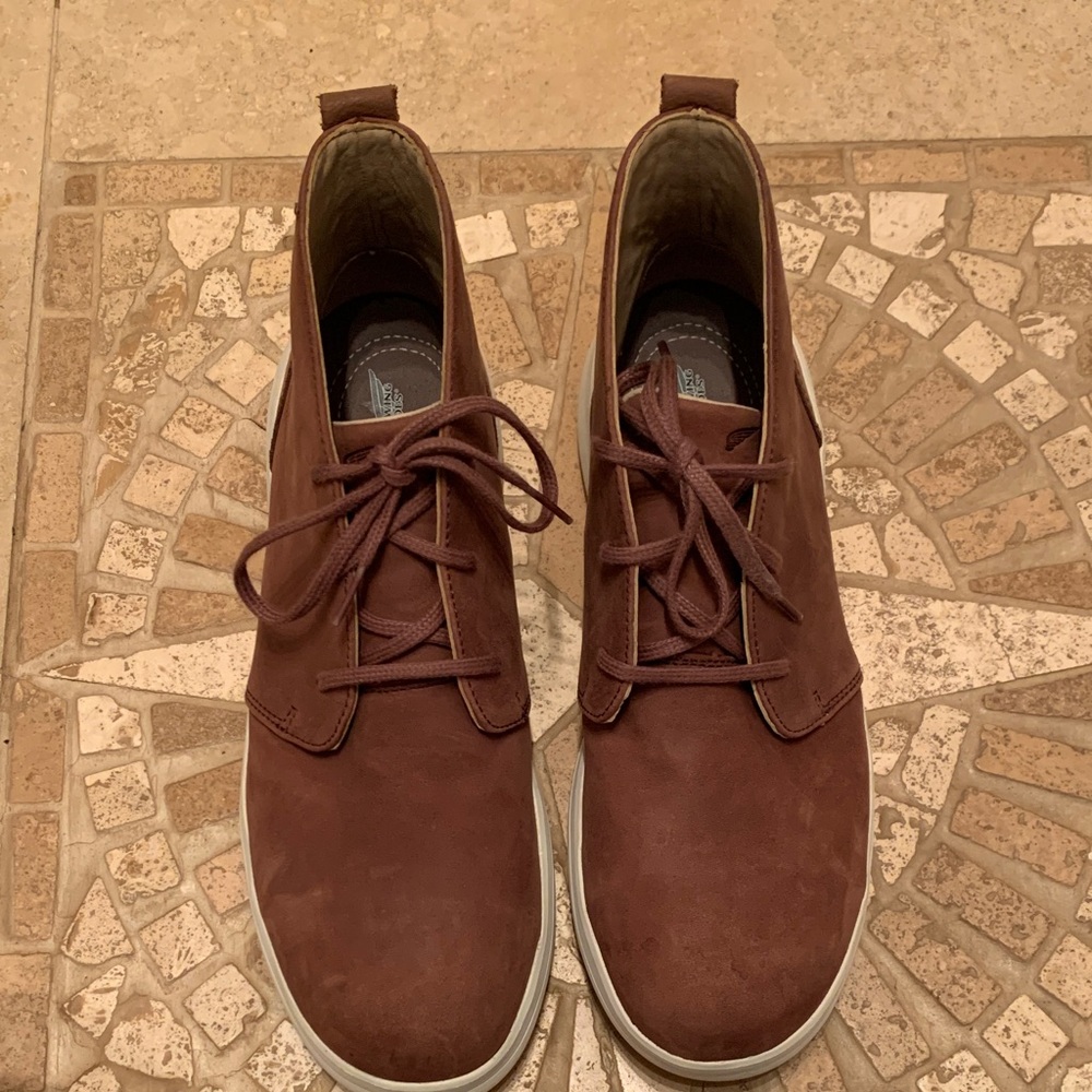 Red Wing Shoes Brown Nubuck Ankle Booties